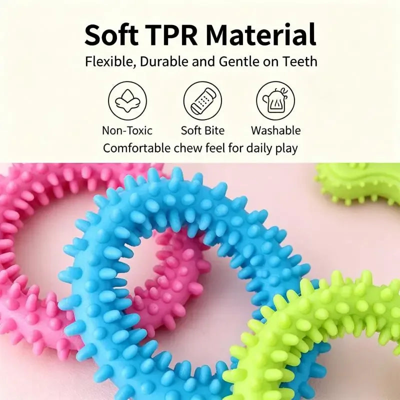 Jouet de Dentition TPR souple & résistant